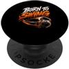 Regalo per atleta con kettlebell in ferr Maglia da allenamento con kettlebell pesante Swing PopSockets PopGrip Adesivo