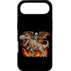 Halloween Gift For Trick Or Treating Spo Custodia per iPhone Air Scheletro che cavalca dinosauro T-Rex Mummia spaventoso Halloween