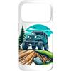 Offroad Car - Extreme Custodia per iPhone 17 Pro Auto fuoristrada | Divertente camion fuoristrada 4x4 | Avventura fuoristrada