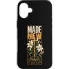 Made New Faith Garden Custodia per iPhone 16 Plus Fatto nuovo cristiano floreale croce 2 Corinzi 5:17