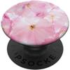 Floral Grips Pink Cherry Blossom Sakura Flowers Floral Watercolor PopSockets PopGrip Adesivo