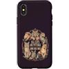 Paw Pact Prints Custodia per iPhone X/XS Divertente citazione di grande gatto leone tigre felino predatori