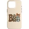 Cute Ghost Halloween Custodia per iPhone 16 Pro Carino Boo Ghost Halloween Bow