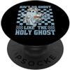 Halloween Gift For Trick Or Treating Jes Non c'è fantasma come lo Spirito Santo Halloween Christian PopSockets PopGrip Adesivo