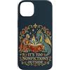 Fantasy Bookish Realm Custodia per iPhone 14 Plus Divertente Fantasy Reader Dragon Book Lover Fiction