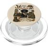 Hunting Lake Weekend Retro Duck Caccia Retriever Cane Palude Caccia Camp PopSockets PopGrip per MagSafe