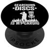 Disc Golf Gifts & Accessories For Men An Ricerca Dischi è il mio Cardio Frisbee Golf Divertente Disco Golf PopSockets PopGrip Adesivo