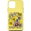Football Game Day Yellow Team Pride Chee Custodia per iPhone 12 mini Giallo Calcio Giorno Team Pride High School Cheer Mom
