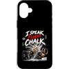 Street Workout Culture Custodia per iPhone 16 Plus I Speak Fluent Chalk Calisthenics Bodyweight Street Workout