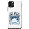 Divertenti regali e disegni di Natale in Custodia per iPhone 11 Pro Winter Wonderland My Car Disagrees Funny Winter Christmas