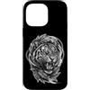 Fierce Tiger Roaring Animal Custodia per iPhone 14 Pro Max Tigre ruggente Giungla feroce