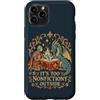 Fantasy Bookish Realm Custodia per iPhone 11 Pro Divertente Fantasy Reader Dragon Book Lover Fiction