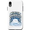 Divertenti regali e disegni di Natale in Custodia per iPhone XR Winter Wonderland My Car Disagrees Funny Winter Christmas