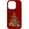 Country Girls Spooky Guitar Art Custodia per iPhone 14 Pro Chitarra country zucca Halloween Cowgirl Bling