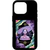 Mystical Calm Goddess Being Outer Space Custodia per iPhone 16 Pro Nebulosa Magica Cielo Cosmico Galleggiante Donna Spazio