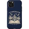 Fantasy Bookish Realm Custodia per iPhone 11 Pro Fantasy Reader Dragon Castle Saggistica Amante dei libri