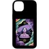Mystical Calm Goddess Being Outer Space Custodia per iPhone 14 Plus Nebulosa Magica Cielo Cosmico Galleggiante Donna Spazio