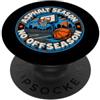 Blacktop Year Round Hoops Asphalt Season No Offseason Streetball Basket Campetto PopSockets PopGrip Adesivo