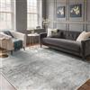 BEIMO Tappeto Salotto 160x230cm Moderno Astratto Tappeti Grigio | Pelo Corto, Lavabile in Lavatrice, Antiscivolo, per Soggiorno Camera e Ufficio,Camera Da Pranzo, Interno