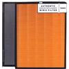WINIX Filtro T per Purificatore d'aria. H13 True HEPA (99.99%) e Filtro a Carbonio Attivo - Compatibile con WINIX ZERO Pro. Tecnologia PlasmaWave e FIltrazione a 4 Fasi.