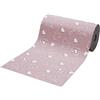 SaRani Tappeto Guida Passatoia Corsia Runner da Cucina Gomma Antiscivolo Fantasia Cuore Bianco (Rosa, 300x50 cm)