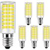 MENTA Lampadine LED E14 9W, Nessun Sfarfallio, Luce Bianca Fredda 6000K, 750lm, Equivalente 75W Lampada Alogena, Luce brillante, Risparmio Energetico, Non Dimmerabile, AC220-240V, Φ18*70mm, 5 pezzi