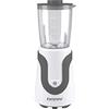 Beper BP.604 Frullatore compatto da 500ml, 300W, Tasto pulse, Lame in acciaio inossidabile, Base antiscivolo, Bianco