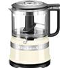 KitchenAid Mini Tritatutto 830ML, Tritatutto Elettrico Compatto con 2 Velocità e Funzione Pulse, Leggero e Facile da Pulire, Almond Cream