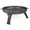 Köhko Braciere Ø 55 cm Ø 55 cm Ciotola per Il Fuoco con Manici e Gambe Pieghevoli e Pieghevoli 41005-055