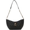 GUESS Donna Borsa a Spalla Tamara Shoulder Bag Nero | design iconico Guess, scomparto principale capiente, logo signature del brand