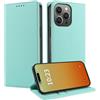 MOJIA Cover per Samsung Galaxy A08 4G, [Forte Chiusura Magnetica] Case Portafoglio in Pelle PU Premium, Custodia a Libro per Telefono con Porta Carte