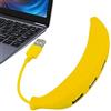 Generic Hub USB per PC - Hub USB a forma di banana | Adattatore multiporta USB a 4 porte, splitter USB a forma di banana, adattatore di tipo C, trasferimento dati più veloce per laptop, unità, fotocamera