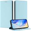 MOJIA Cover per Samsung Galaxy A08 4G, [Forte Chiusura Magnetica] Case Portafoglio in Pelle PU Premium, Custodia a Libro per Telefono con Porta Carte