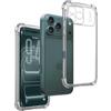 REY Cover in Gel TPU Anti-Shock per iPhone 17 PRO Max, Morbido Silicone Custodie Protettivo Case, Anti-Scratch, Protettiva Sottile Back Cover