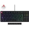 Keychron C3 Pro TKL - Tastiera meccanica cablata all'80%, frequenza di sondaggio 8K, programmabile QMK/VIA, hot swap, tasti retroilluminati RGB luminosi, interruttore rosso, per Windows/Mac