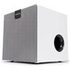 VULKKANO SUB10 Subwoofer Attivo 10 Pollici, 150W, Crossover Regolabile 40Hz-200Hz, Finitura Rovere Nero, Compatibile con Qualsiasi Sistema RCA