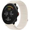GIOPUEY Cinturini Compatibile con Polar Vantage M2, Nylon Traspirante Sport Loop Cinturino in Morbido Nylon Intrecciato Strap Band - Beige