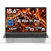 CHIFUYOU PC Portatile 15,6 Pollici Notebook, 4425Y, 16GB RAM, SSD 512GB | Office PC Portable, CPU Up to 1.7GHz, 1080P Full HD Display, WiFi 5 & Bluetooth, Lightweight Daily Business Computer