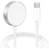 SEASJHBAY Caricatore magnetico tipo C per Apple Watch, cavo di ricarica rapida da 2,5 W, adatto per Apple Watch SE, cavo di ricarica iWatch, alloggiamento in alluminio, portatile