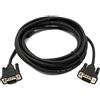 System-S Cavo VGA 5 m HD15 maschio a maschio, pannello di montaggio vite DSub 15pin adattatore