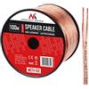 Maclean Cavo dell'altoparlante 2 * 1.5mm2 / 48 * 0.20CCA 3.5 * 7.0mm MCTV-512