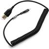 System-S Cavo micro USB a spirale, 50-100 cm