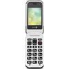 Generic Doro2424 - Telefono cellulare con doppia SIM sbloccata per anziani, con ampio display a colori, pulsanti grandi e pulsante di emergenza, colore nero, versione UK e irlandese