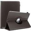 Cadorabo Custodia per tablet compatibile con Asus Zenpad 3S 10 (9.7 Pollici) (Z500M) in MARRONE - Custodia protettiva in pelle sintetica con funzione di supporto - Custodia a 360 gradi con elastico
