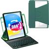 FKQLH Tastiera Custodia 360 Girevole [Layout Italiano] Tastiera Wireless Staccabile per Samsung Galaxy Tab S6 Lite 10,4 Pollici 2024/2022/2020 (SM-P620/P625/P610/P613/P615/P619), Verde
