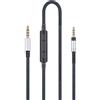 HansnBy Cavo di ricambio audio compatibile con Sennheiser HD4.40, HD 4.40 BT, HD4.50, HD 4.50 BTNC, HD4.30i, HD4.30G cuffie e compatibile con Samsung Galaxy compatibile con Huawei con microfono in linea