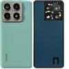 SGV Copribatteria per Xiaomi 14T Pro Ricambio Back Cover con Vetro Fotocamera Logo e Marcatura CE Case Mi 14T Pro OEM (Verde)