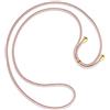 mtb more energy® Corda di Ricambio per Collana Smartphone - Oro Rosa - compresi Cappucci protettivi (Oro) - cuerda de intercambio de Tirante Catena Banda