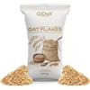 GiDeli Farina d'avena 25 kg delicata pura naturale cereali porridge cottura mangime ...