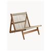GUBI Poltrona da giardino in legno di Iroko fatta a mano MR01 Initial - Marrone